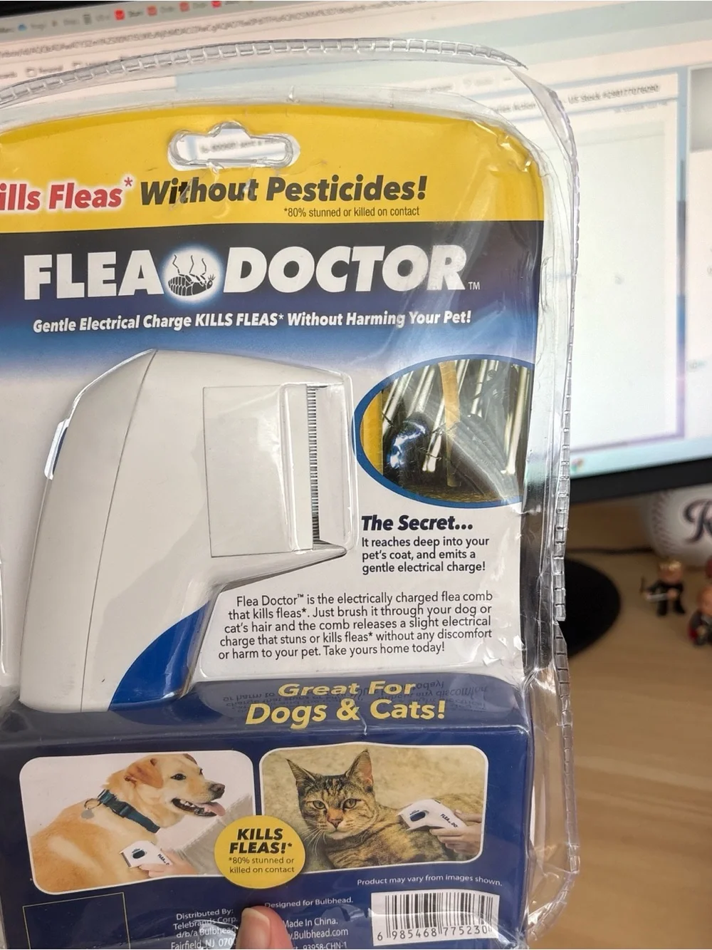 Electric Flea Comb for Pets